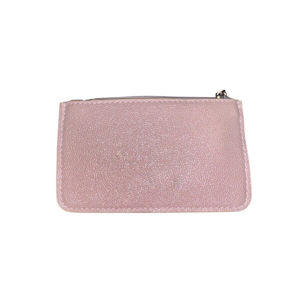 Jimmy Choo / Coin/Card Zip Wallet / Pink Sparkles / NWOT - Picture 2 of 3